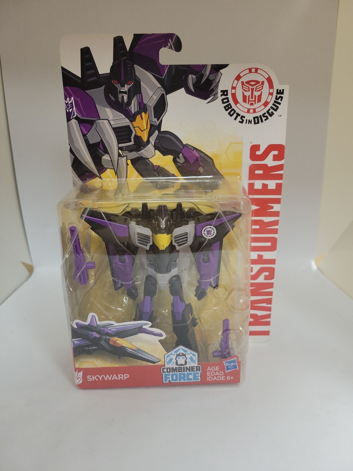 New Transformer Robots In Disguise Combiner Force Warrior Class Figure SKYWARP