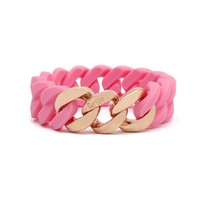 Genuine Curbbz Bracelet Baby Pink And Rose Gold Genuine Curbbz Bracelet Baby Pink And Rose Gold