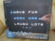 LED Light Up Customizable Message Party Board - Full Size