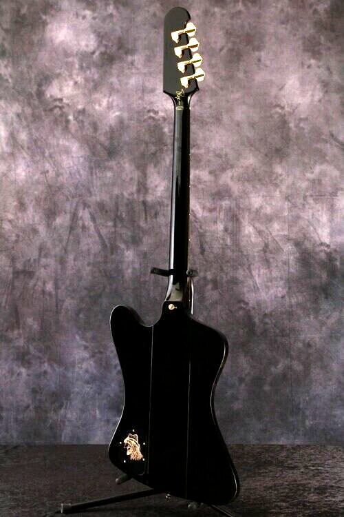 NEW Epiphone Rex Brown Thunderbird Bass Ebony HH Laurel FB From