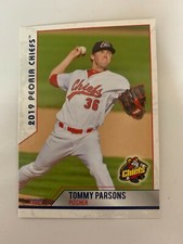 Tommy Parsons 2019 Peoria Chiefs Team Card