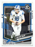 JARED GOFF Detroit Lions 2023 Panini Donruss Optic Football Card #62