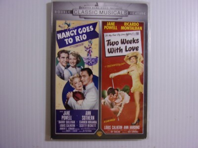 SALE--Nancy Goes To Rio / Two Weeks With Love (DVD, 1950, 2 FILM) JANE POWELL