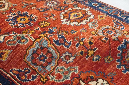 3 x 5 ft Red Bidjar Oriental Afghan Hand Knotted Traditional Area Rug - Picture 10 of 16