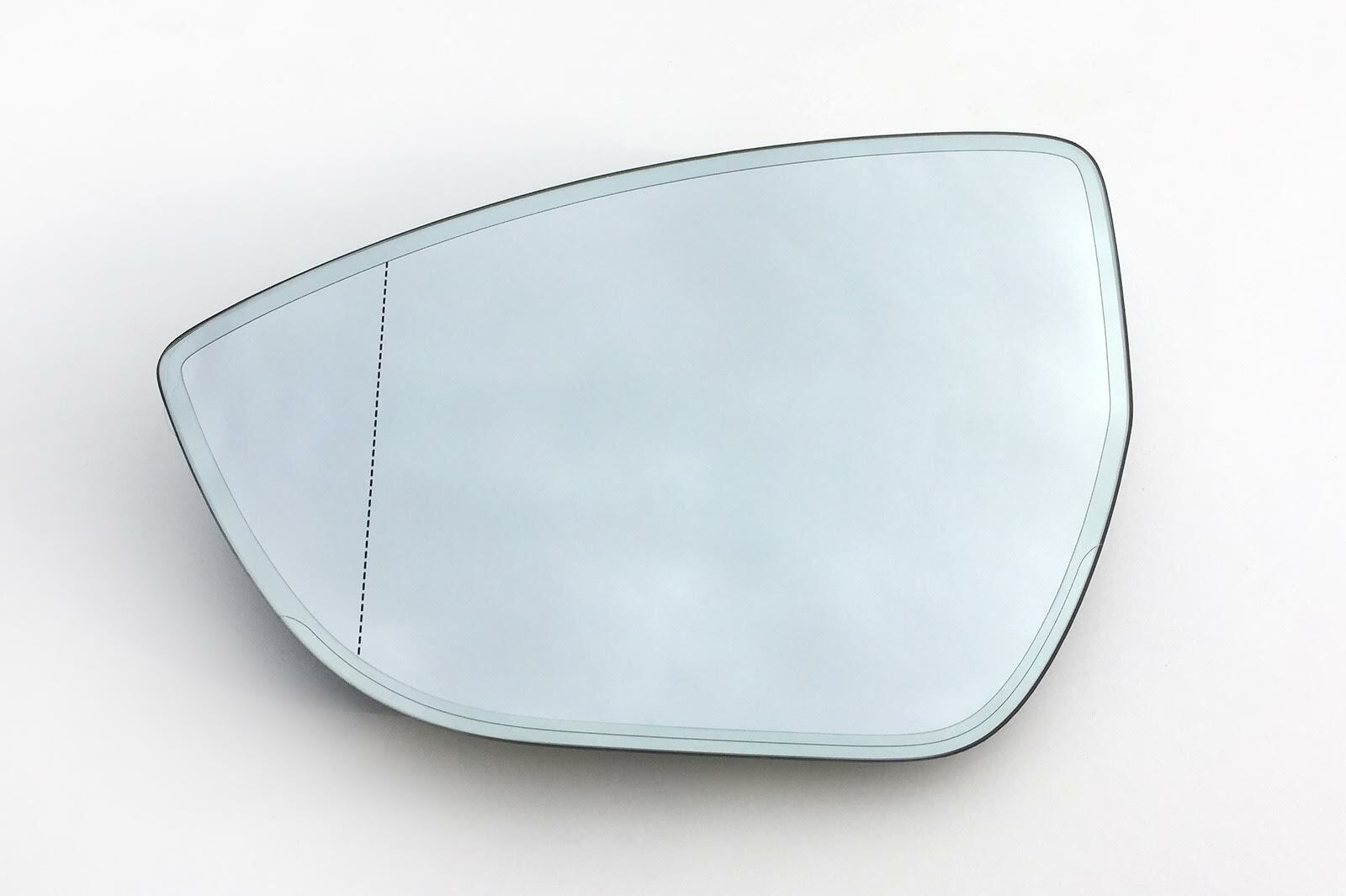 Original Audi E-TRON LEFT SIDE VIEW MIRROR WIDE ANGLE GLASS AUTO DIM HEATED 