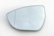 Original Audi E-TRON LEFT SIDE VIEW MIRROR WIDE ANGLE GLASS AUTO DIM HEATED 