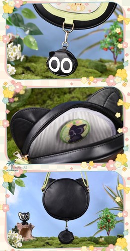 Cute The Legend of Luo Xiaohei Cartoon Kinder Katze Itabag Umhängetasche Geschenk Neu - Bild 8 von 9