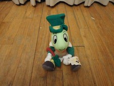 Walt Disney World 8" Jiminy Cricket St Patrick's Day Bean Bag Toy NWT
