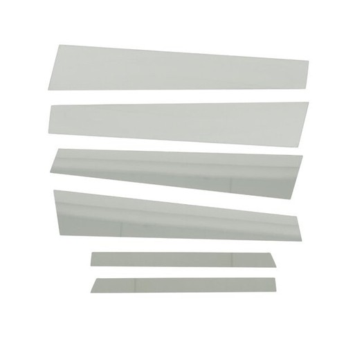 New For Mercedes-Benz W221 S 500/550 4MATIC 2011–2013 Silvery Pillar Posts Cover - Picture 7 of 9