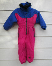 Vintage Jupa Sports Youth One Piece Snowsuit Size 4