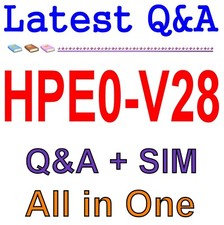 HP Delta - HPE Edge-to-Cloud Solutions HPE0-V28 Exam Q A