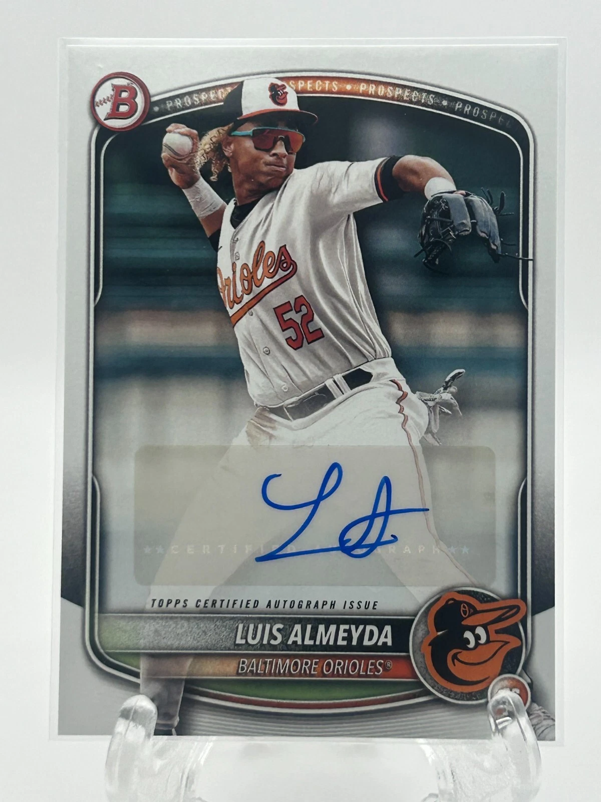 2025 Bowman Luis Almeyda Auto BPA-LA Prospect