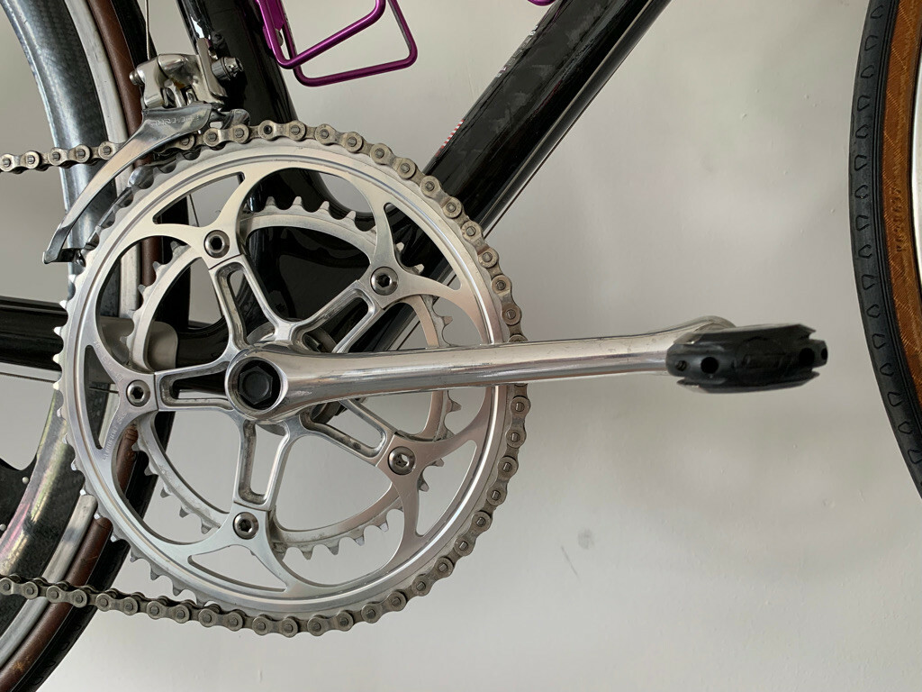 Trek 5500 carbon fiber road bike 54cm, Dura Ace & titanium Trek 5500 carbon fiber road bike 54cm, Dura Ace & titanium