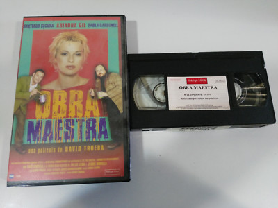 Masterpiece David Trueba Ariadna Gil Santiago Segura VHS Tape Castellano