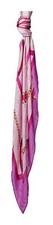 GUESS Foulard Scarf 130X130 Panno Rosa Multi Rosa Viola Nuovo