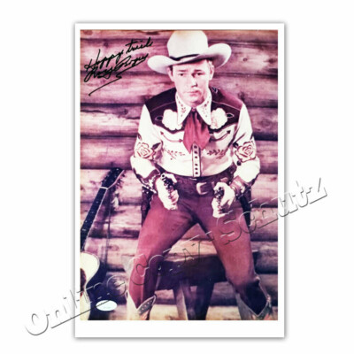 Roy Rogers  -  Autogrammfoto  