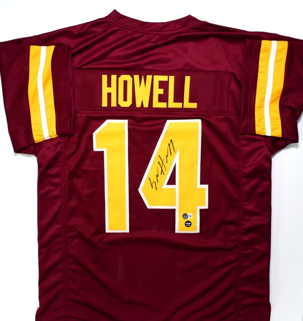 Sam Howell Autographed Maroon Pro Style Jersey-Beckett W Hologram *Black Sam Howell Autographed Maroon Pro Style Jersey-Beckett W Hologram *Black
