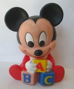 mickey mouse squeaky toy