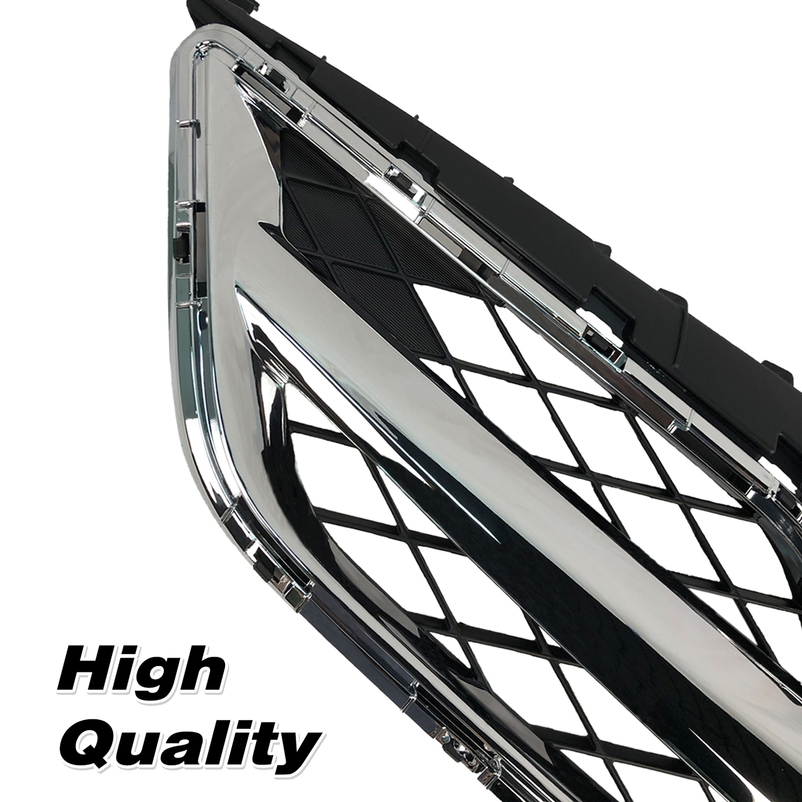 For 2011-2013 Toyota Corolla Front Bumper Cover & Upper Lower Grille & Fog Light