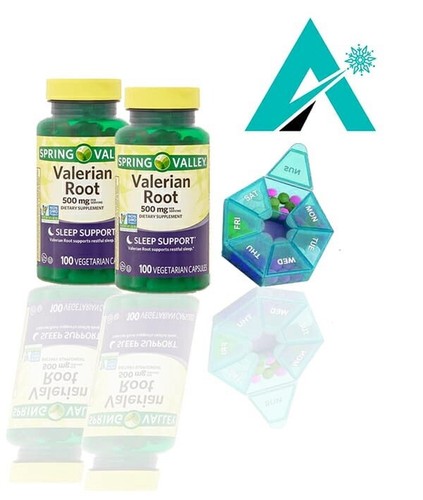 Spring Valley Valerian Root Capsules, 500 mg, 100 Count Pack of 2 | eBay