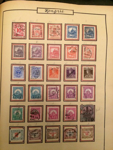 Briefmarken Sammlung: Ungarn von 1872 bis 1940 - Bild 3 von 6