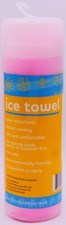 Ice Cold Instant Cooling Towel Running Jogging Gym Sports Yoga 31" X13" Pink