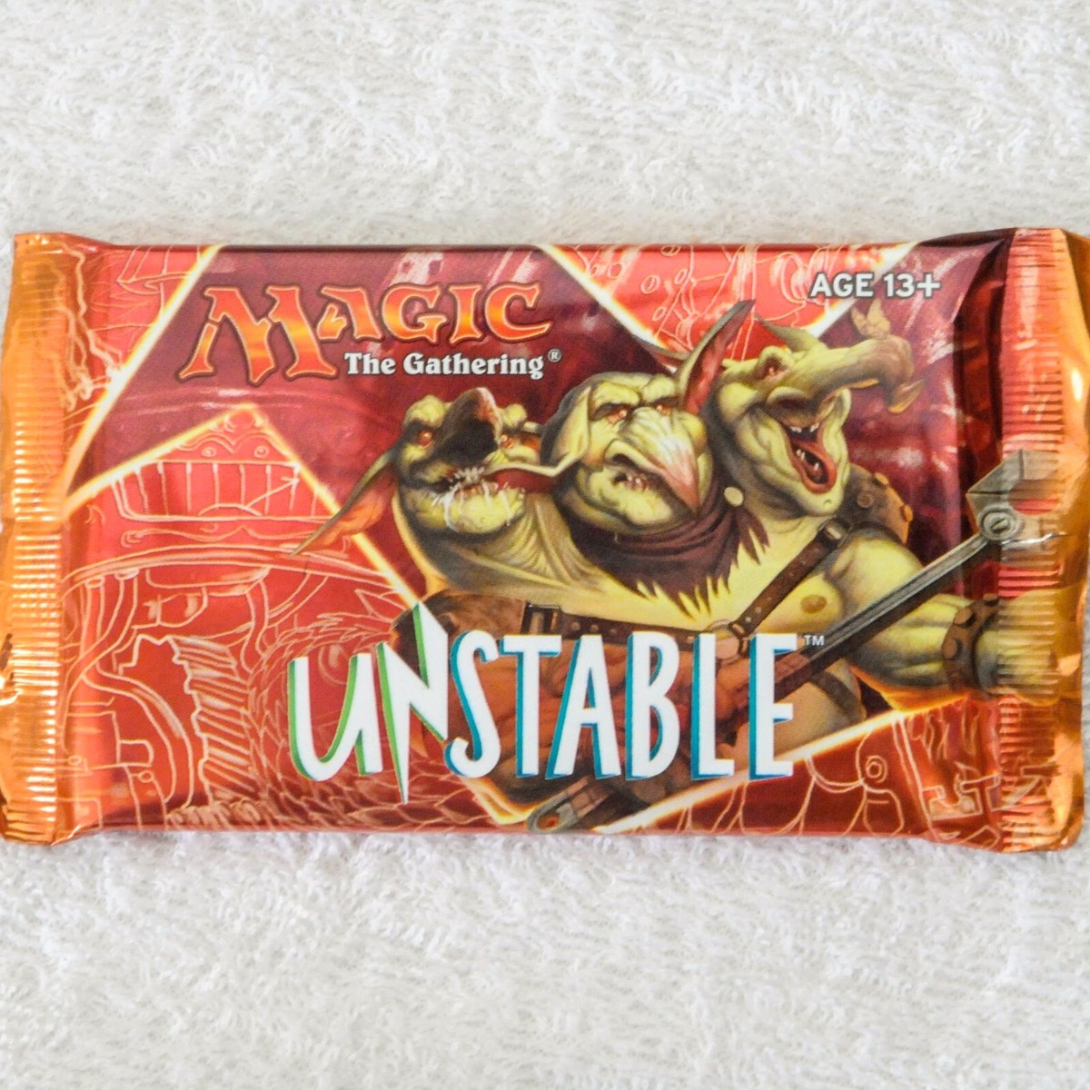 MTG: 3 UNSTABLE Factory Sealed Boosters from Box 1 of Each Art