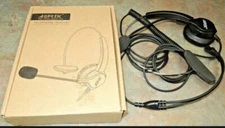 NEW AGPTEK Telephone Phone Headset Hands-free Noise Canceling HA0080 HA0081