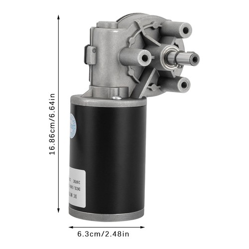 220 Rpm 24Dc Reduction Motor 80w Electric Gear Motor Pwm Speed Control - Picture 3 of 18