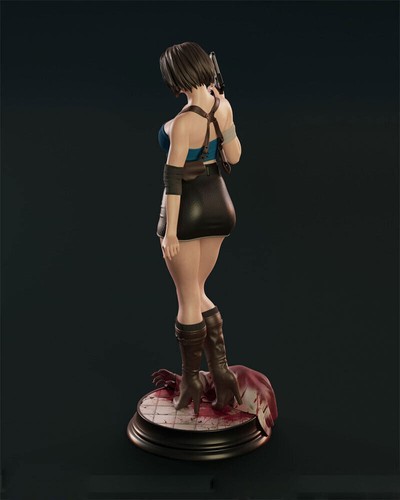 1/8 1/6 Jill Valentine 3D Printing Figure Unpainted Model GK Blank Kit Sculpture - Picture 13 of 16