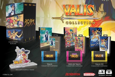 [New/Sealed] Valis Collection: Collector's Edition (Sega Genesis) Retro-Bit