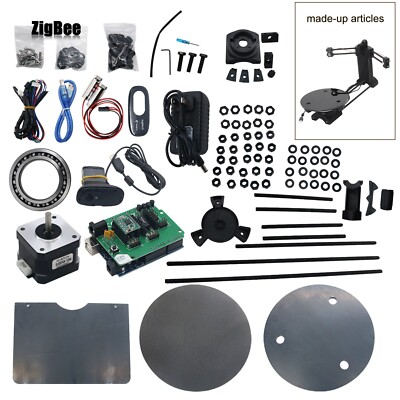 NEW 3D Open Source DIY 3D Scanner Kit Advanced Laser Scanner w/ C270 Camera 3D