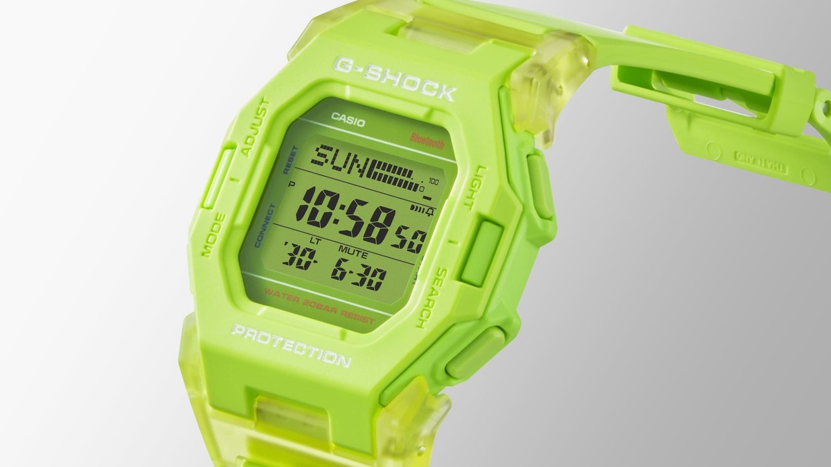 CASIO G-SHOCK GD-B500S-3JF Bluetooth Digital Watch Fluorescent