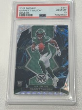 2022 Mosaic #311 Garrett Wilson Genesis PSA 10 Gem Mint