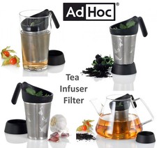 New Ad Hoc Teafilter Tea Infuser TEABOY Blk S...