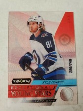 Kyle Connor 2020-21 UD Synergy Exceptional Young Stars 286/449 Winnipeg Jets