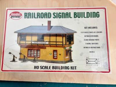 HO Scale Model Power 403 Railroad Signal Building (New Unopened)