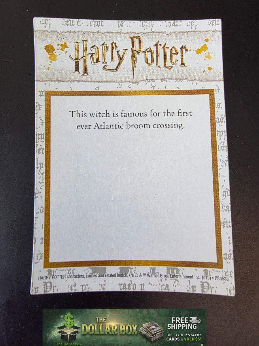 Jocunda Sykes - Harry Potter Jelly Belly Chocolate Frog Lenticular