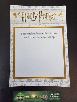 Jocunda Sykes - Harry Potter Jelly Belly Chocolate Frog Lenticular
