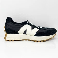 New Balance Unisex 327 WS327BL Black Casual Shoes Sneakers Size M 6.5 W 8