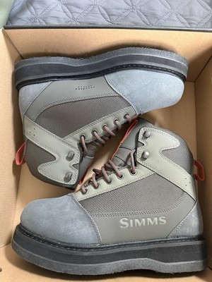 SIMMS Mens Size 8 Tributary Boot- FELT- Color Basalt New