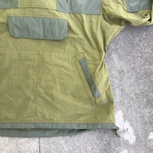 Gorka Style Green Jacket Windbreaker Men 2XL Hooded Pockets Tactical Military image 7