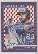 2021 Panini Donruss Diamond Kings Presidential Collection 22/50 Nelson Cruz 0c4d