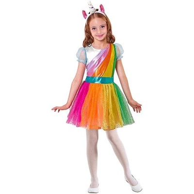 Widmann Kinderkostüm Einhorn Mädchen 116 cm 2-teilig Kostümset Karneval Fasching