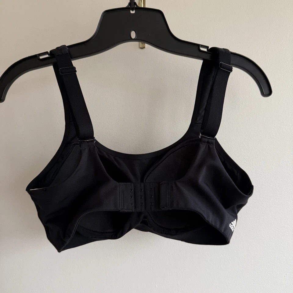 Sujetador Adidas Dont Rest Alphaskin para mujer, talla M - negro (JIJ23) Foto 2 de 4