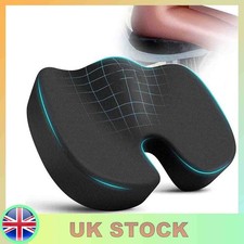 Cushion Seat Pillow Orthopaedic Back Coccyx Pain Relief Memory Foam Office Chair
