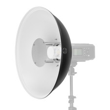 Glow 20.5" White Softlight Beauty Dish Reflector With Bowens Mount Adapter