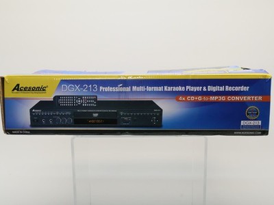 Acesonic DGX-213 HDMI Multi-Format Karaoke Player Tested/Working With Remote