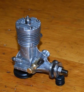 1954 Veco 35 TCC control line model airplane engine CL vintage glow motor .35