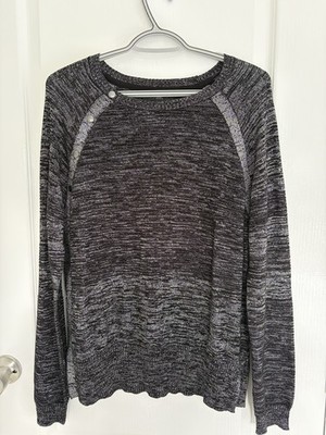 Women s Next Black Mix Round Neck Metallic Knit Jumper - Size 10